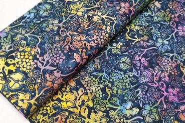 BEAUTIFUL - Heliotrope - Batikstoff aus Indonesien